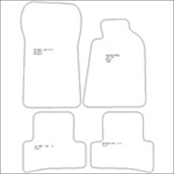 Mercedes C Class W202 Car Mats